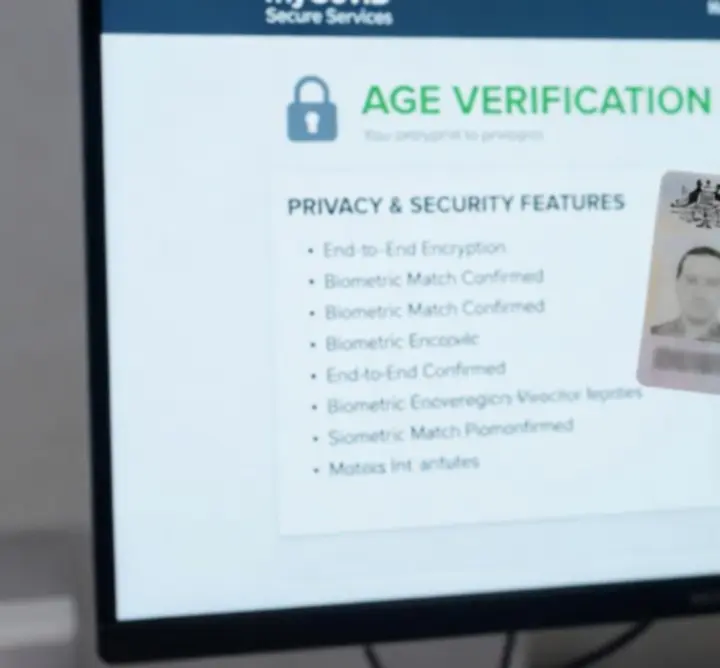 Australian identification check illustration